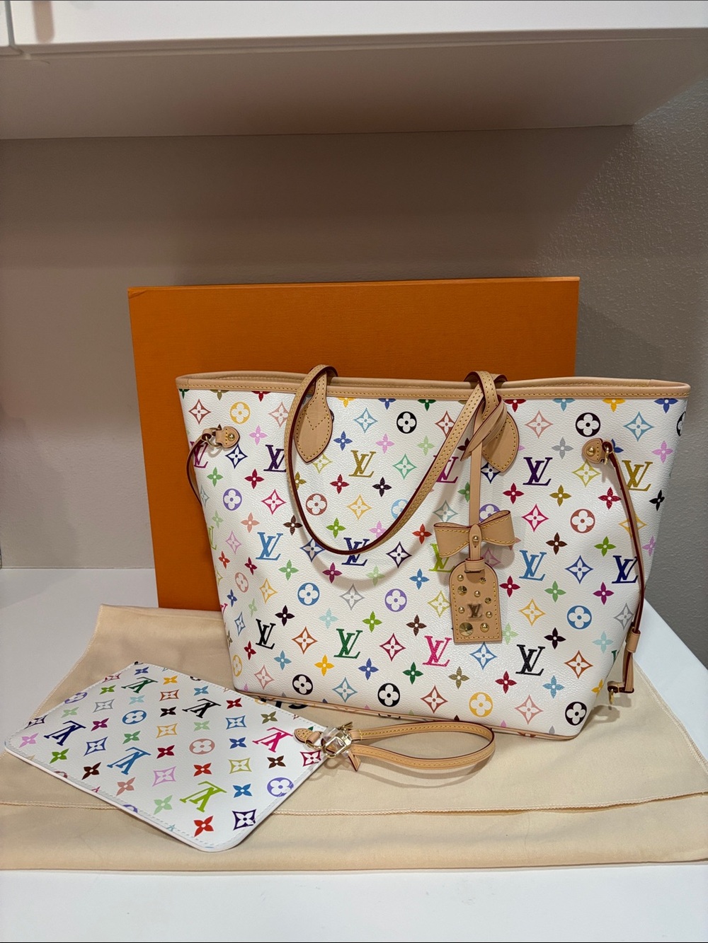 New Louis Vuitton Murakami Neverfull MM